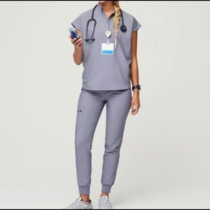 FIGS Rafaela Top and Zamora Pants Petite size XL